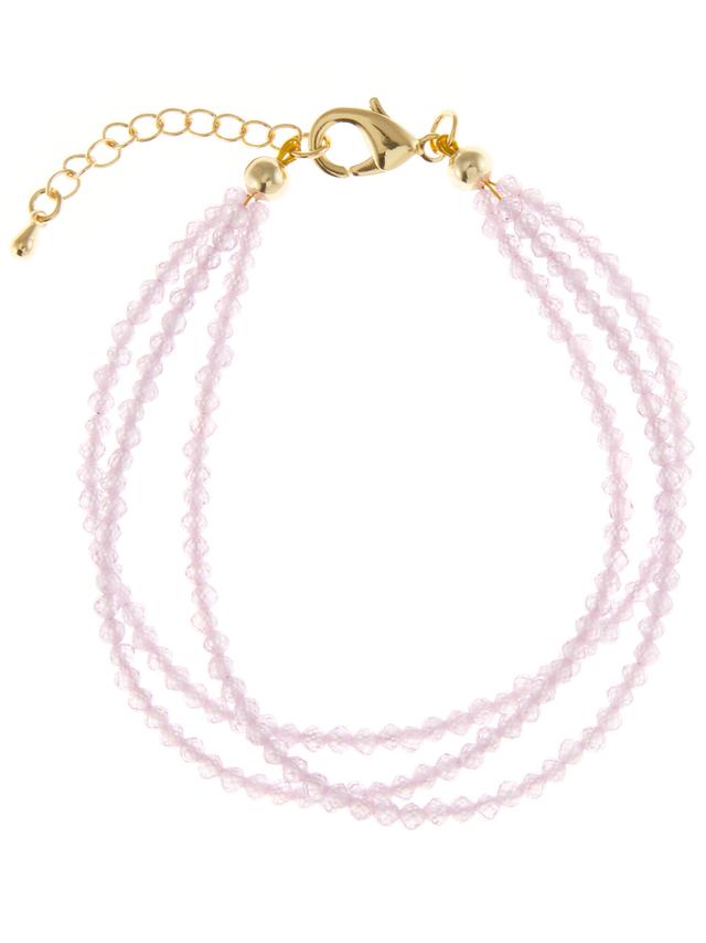 Star-Armband, Zirkonia, 3-reihig
