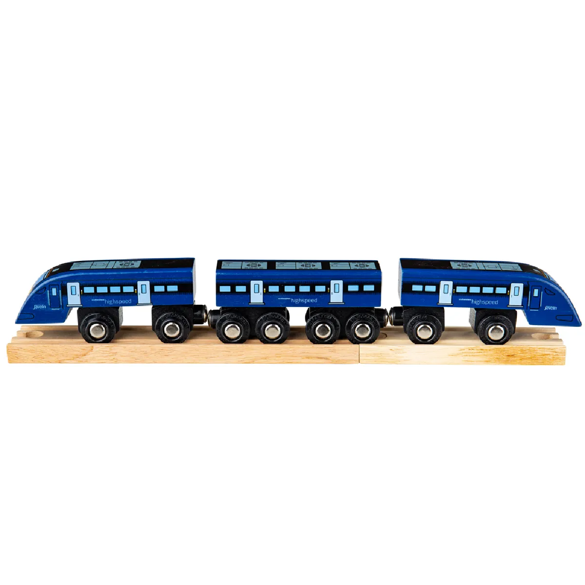 Bigjigs Rail Train grande vitesse bois 1