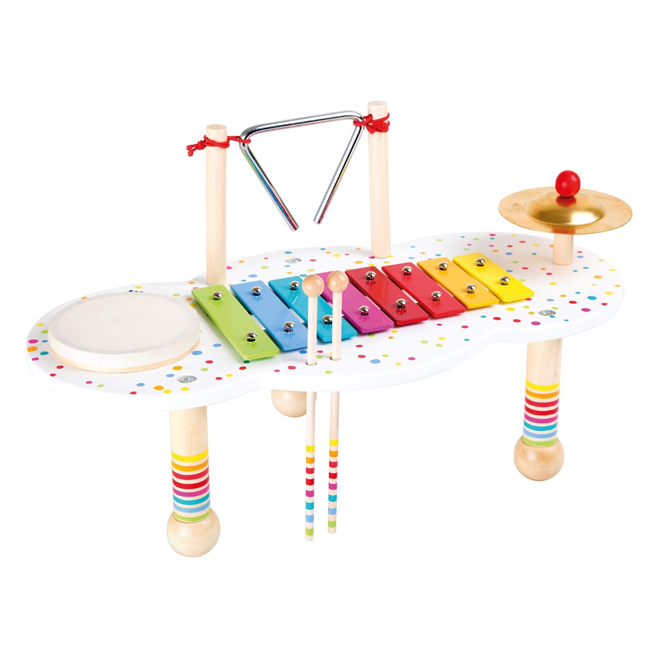 Smallfoot Musiktisch Sound 10385 Mehrfarbig Kinderinstrument