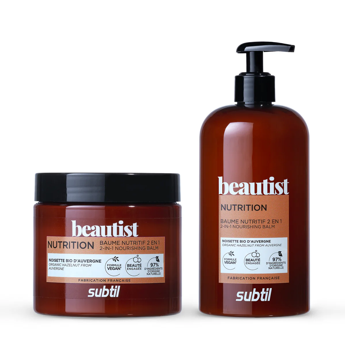 Baume Nutrition 2 en 1 Beautist 70ml / 250ml / 500ml