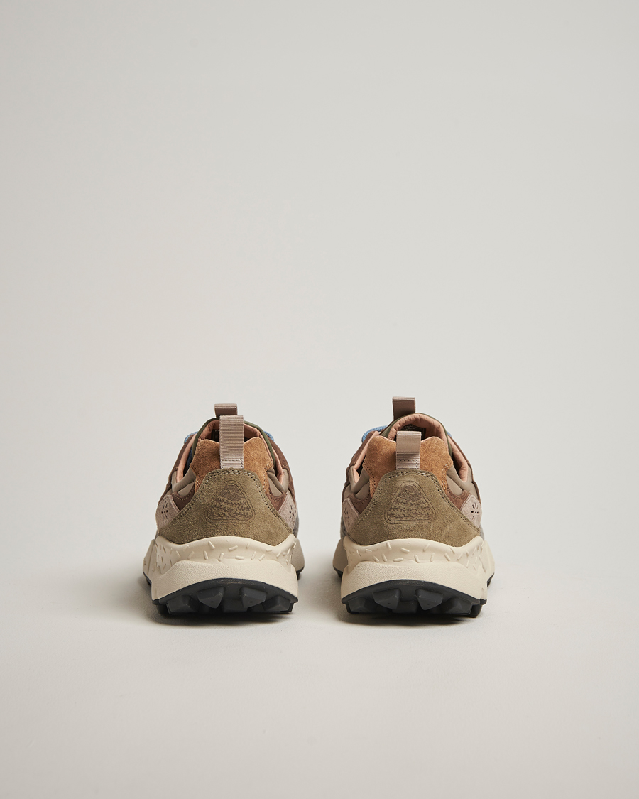 Flower Mountain Yamano 3 Suede Sneaker Green/Grey