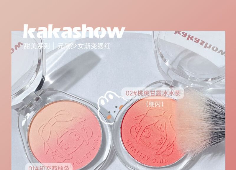 kakashow - Gradient Cheek Blusher - 4 kleuren