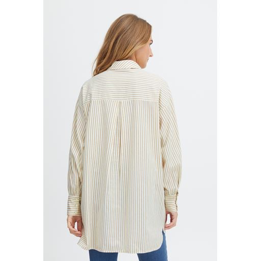 Fransa Langærmet Skjorte, Silver Mink, XS