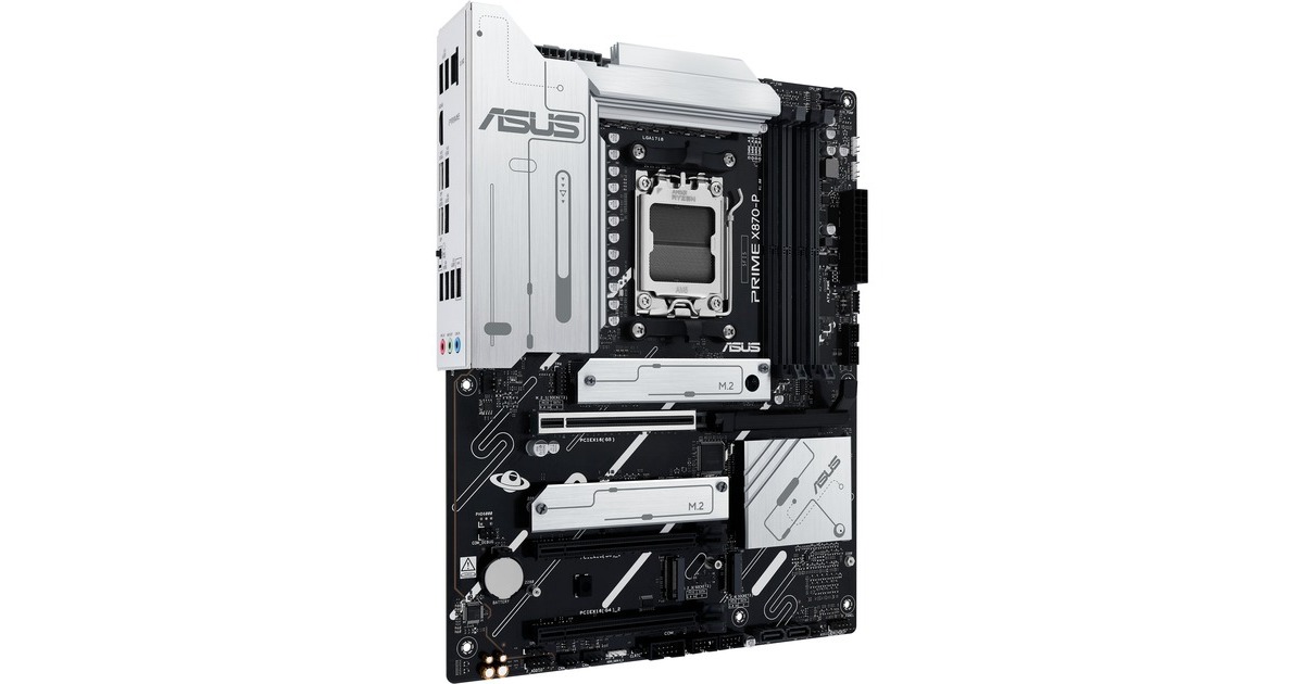 ASUSPRIME X870-P socket AM5 moederbord  (2,5Gb-LAN, Sound, ATX)