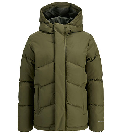 Jack & Jones Dynejakke - JjWoRød - Olive Night