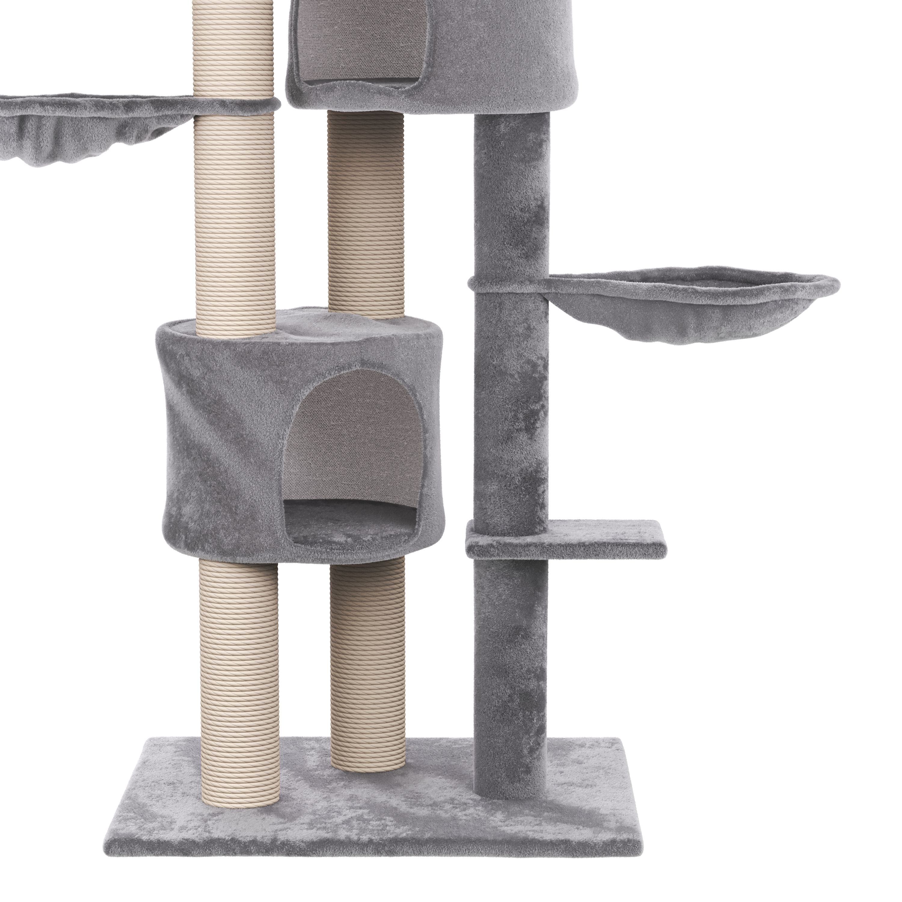 Katzenbaum BALU 265 cm grau