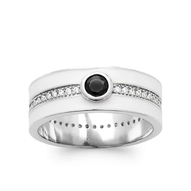Bague Femme - Argent 925 - Email