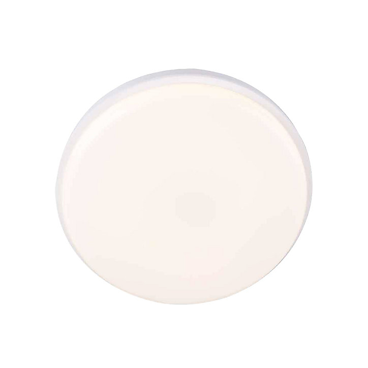 Hublot Almagro LED intégrée blanc neutre IP44 1200lm 20W ⌀35xl.6cm blanc GoodHome