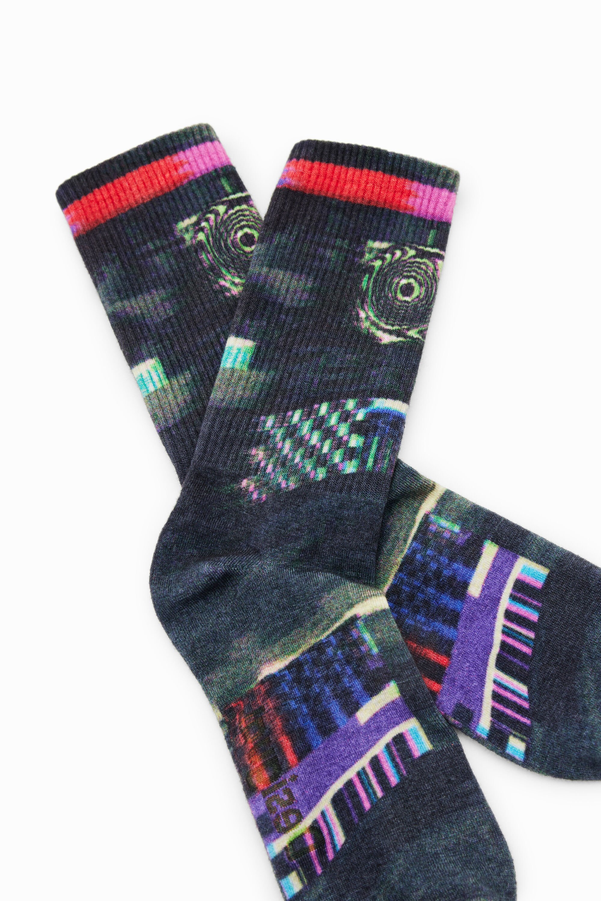 Chaussettes glitch