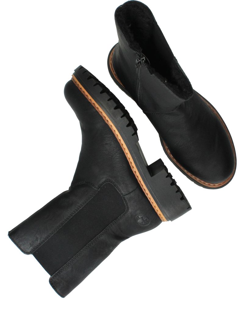 Rieker Chelseaboots Zwart Dames