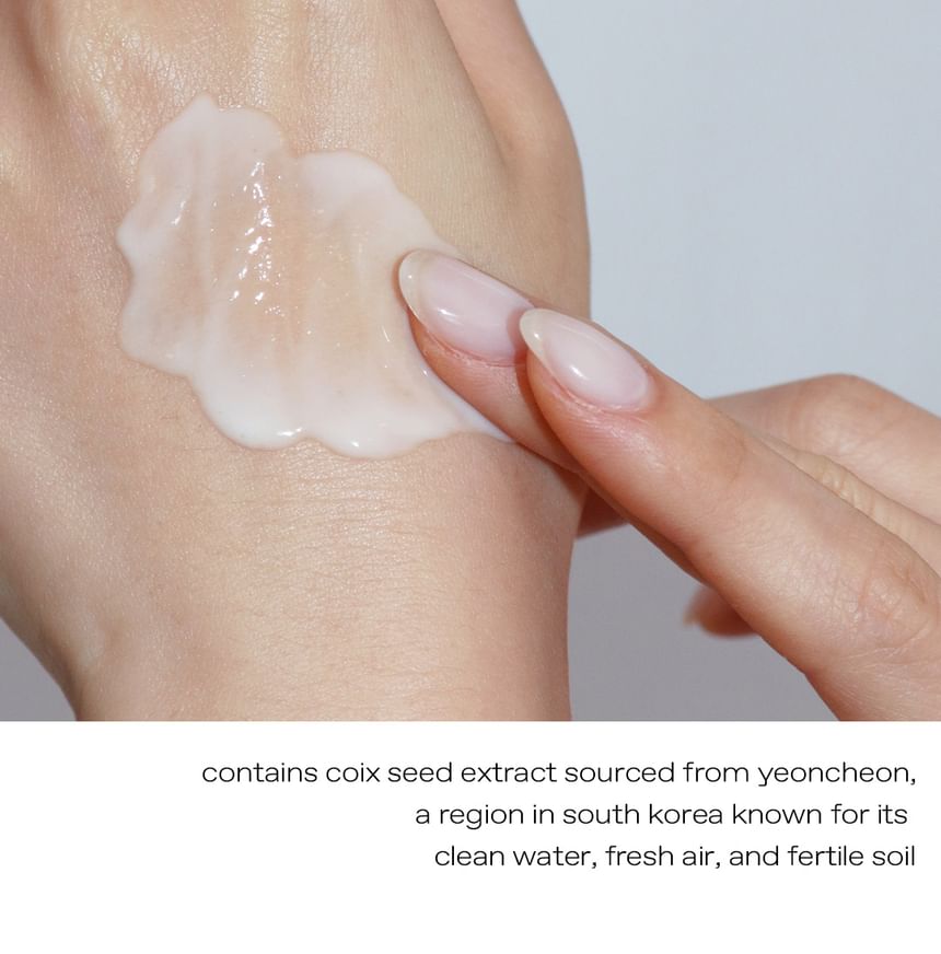 glow - Coix Seed Zonnebrandcrème