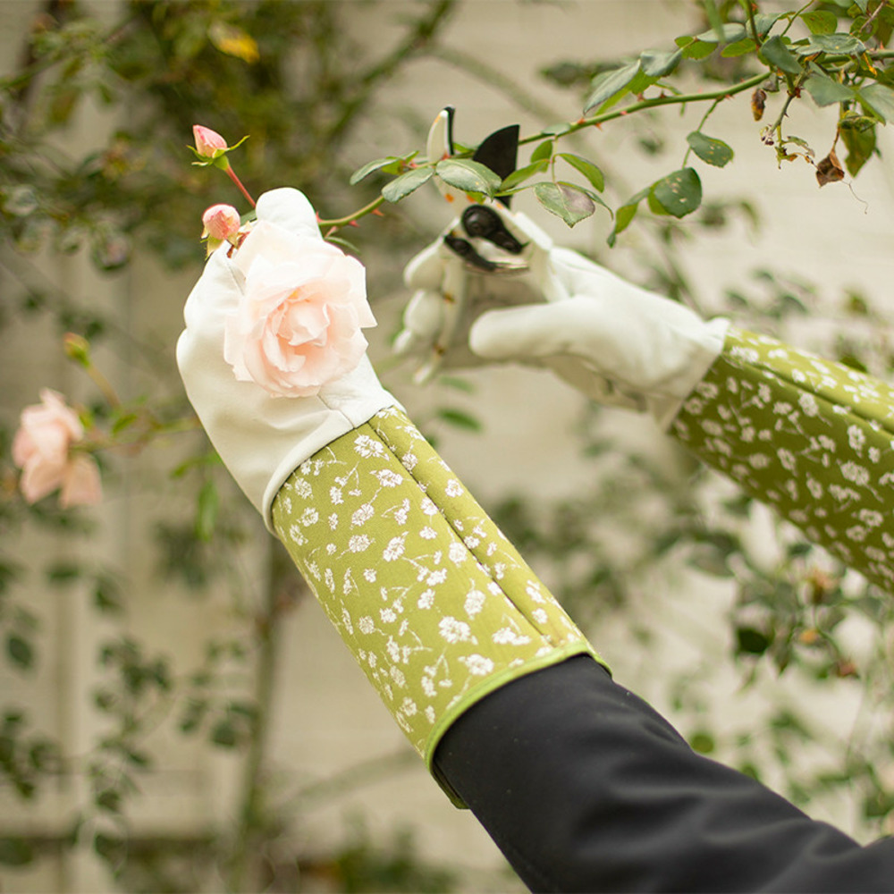 Gants imprimé floral pour épineux