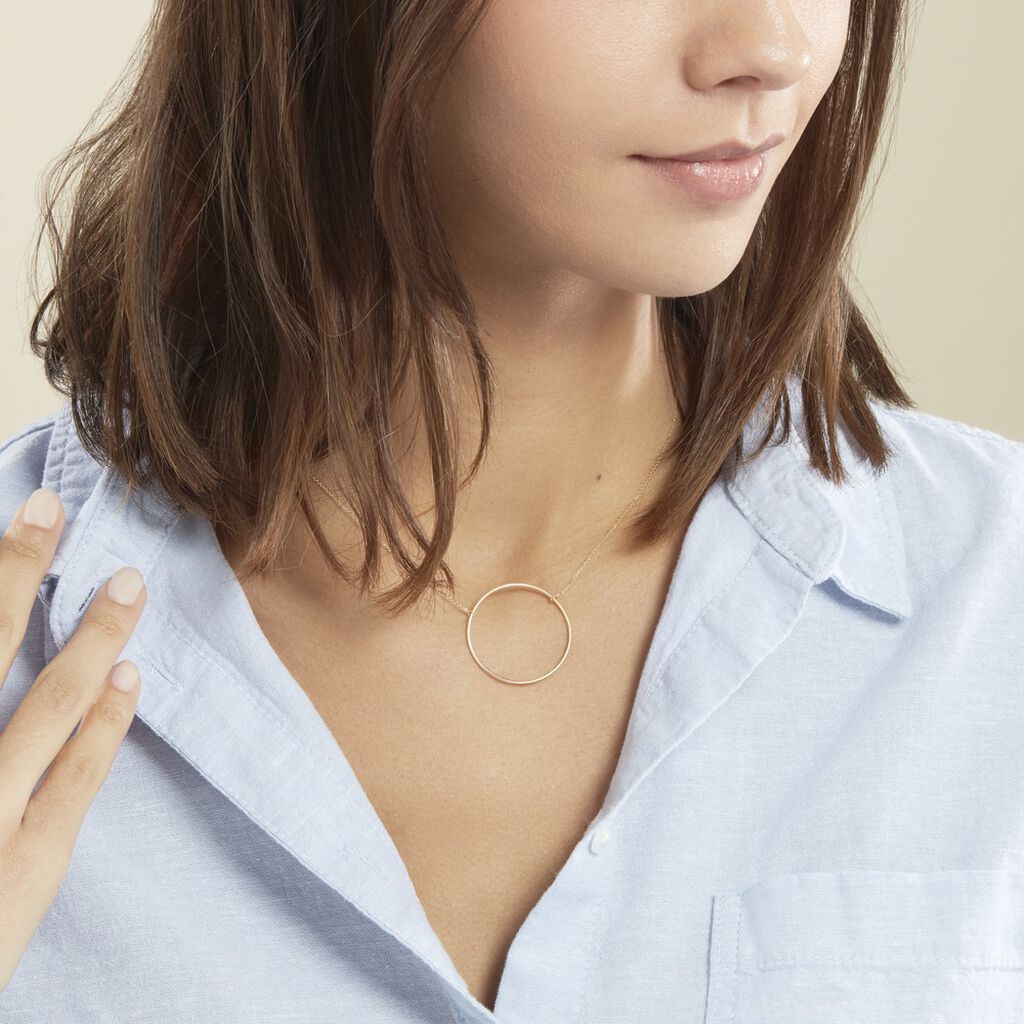 Collier Pink Or Jaune