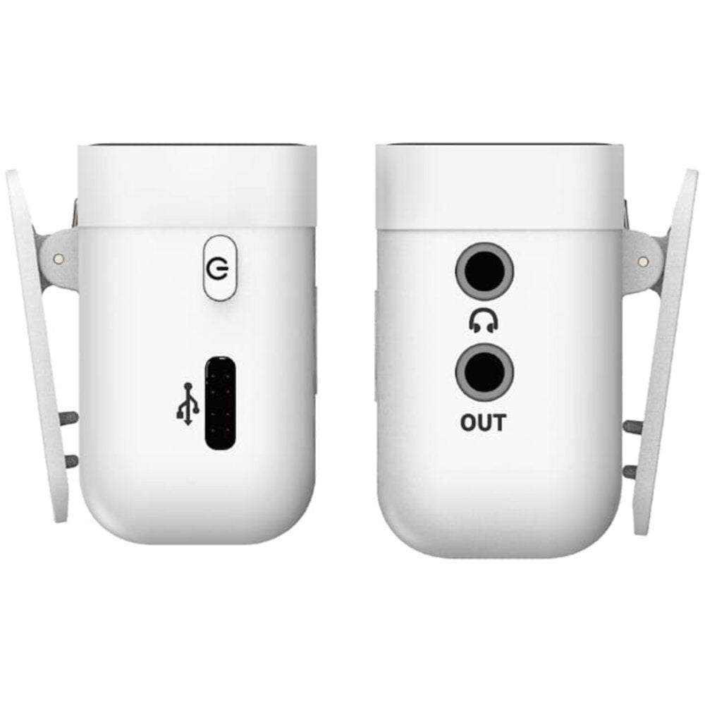 iCON Pro Audio AirMic Pro white draadloos dasspeldmicrofoon systeem