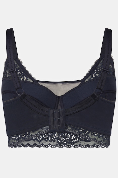Bralette, Spitze, Softcups, ohne Bügel, Cup C-D