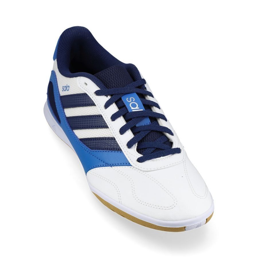adidas Super Sala III IC - Blanc/Bleu Marine/Argenté