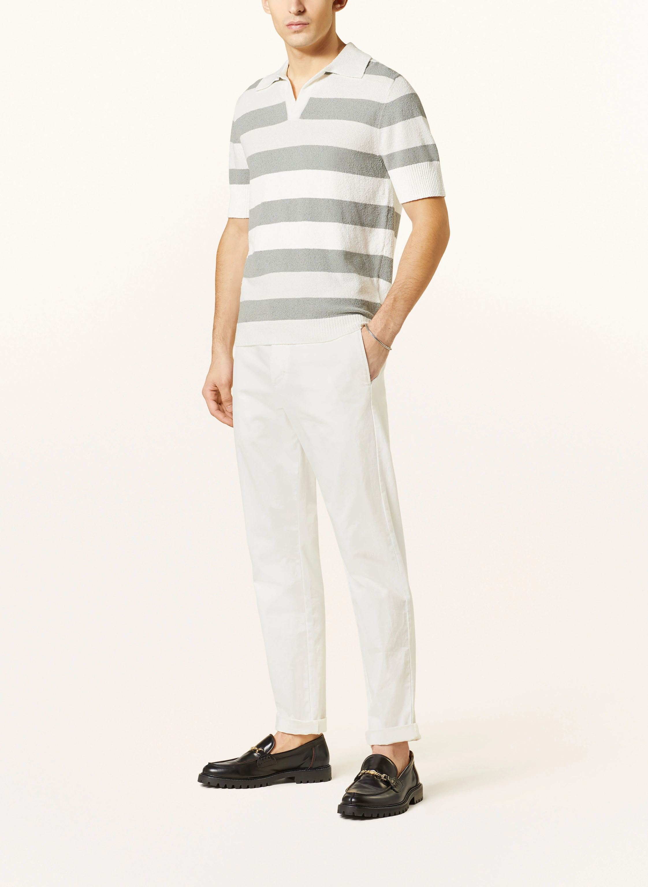 PAUL Strick-Poloshirt