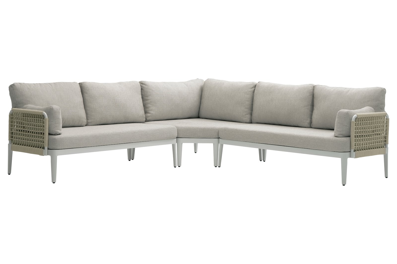 Sailon hjørnesofa hvit