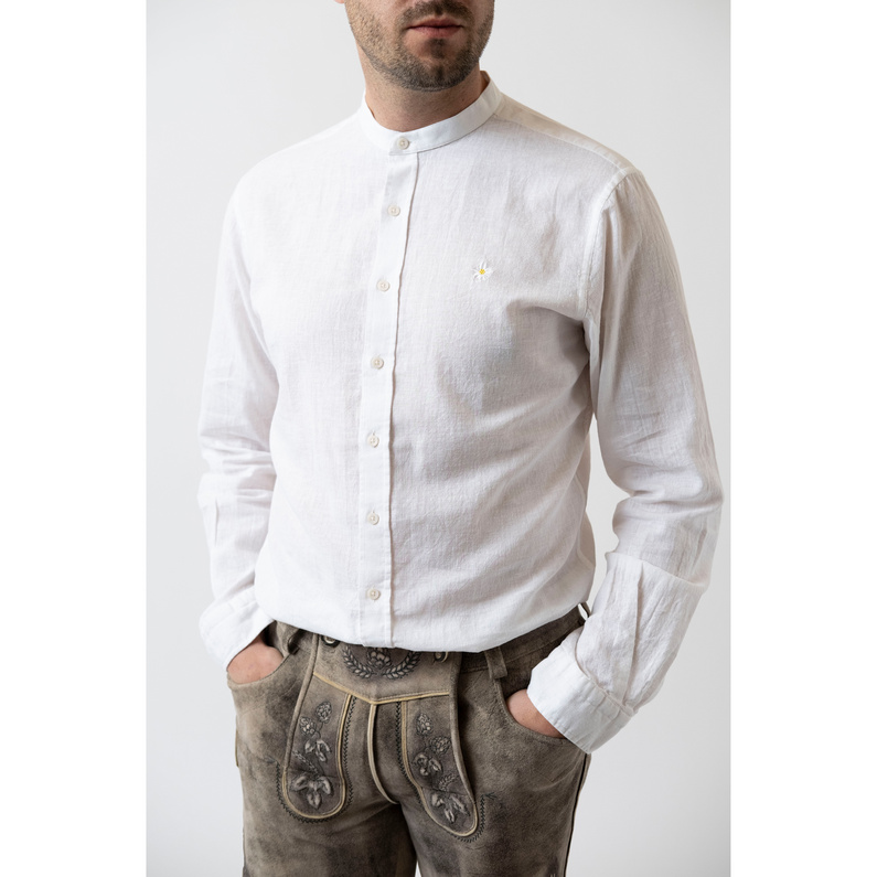 Bavarian Caps Herren Edelweiß Hemd