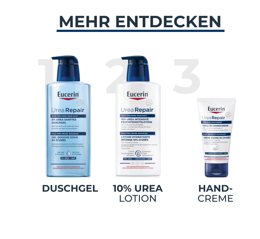 EUCERIN UreaRepair PLUS Fusscreme 10 %<br>100 ml, Creme, Urea