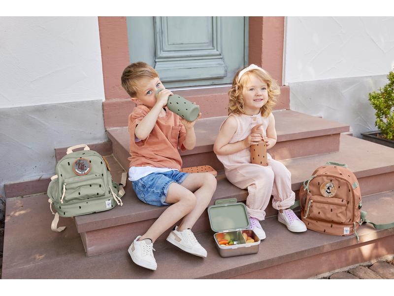 Lässig Rucksack Mini Backpack Happy Prints Caramel Wasserabweisender Kinderrucksack mit gepolsterten Schultergurten