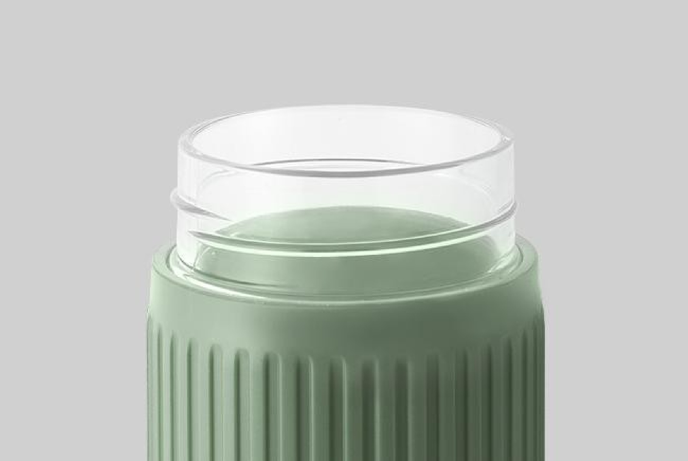 Black   Blum Glas-Reisebecher Black Blum 340ml Olive