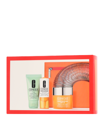 Clinique Superdefense Pflegeset mit Cream SPF 25 Skin Type 3,4 50ml-30ml-8,5ml