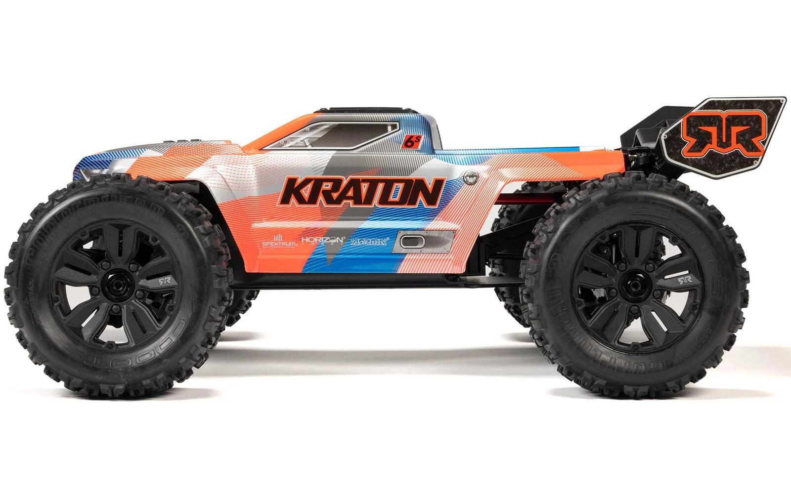 Monster Truck Kraton BLX6S, Blau/Orange ARTR, 1:8<br>Brushless Off-Road Truck