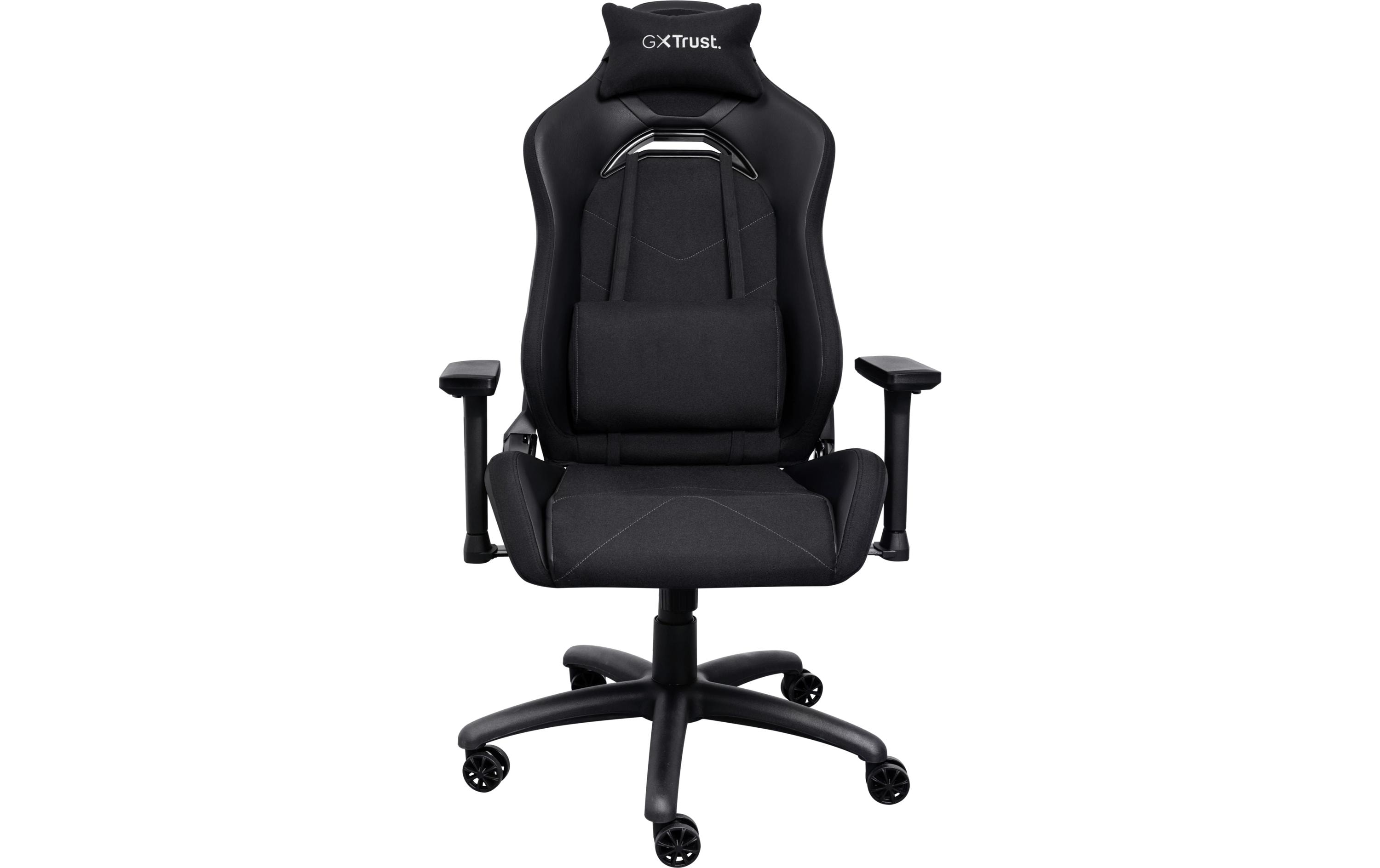 Gaming-Stuhl GXT 714 RUYA Schwarz<br>Komfortabler, vollständig einstellbarer Gaming-Stuhl, hergestellt aus recycelten Materialien