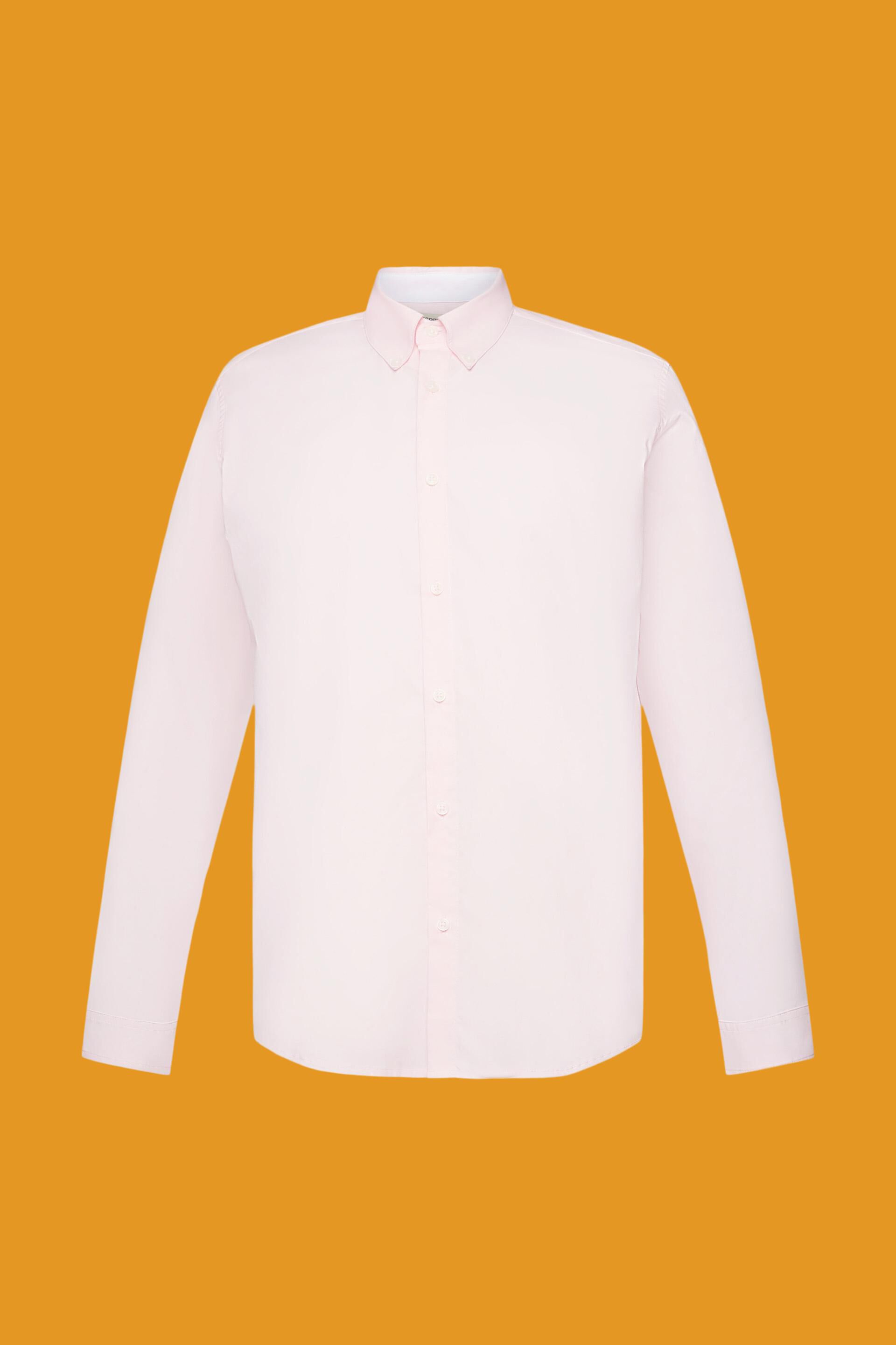 Chemise à col boutonné