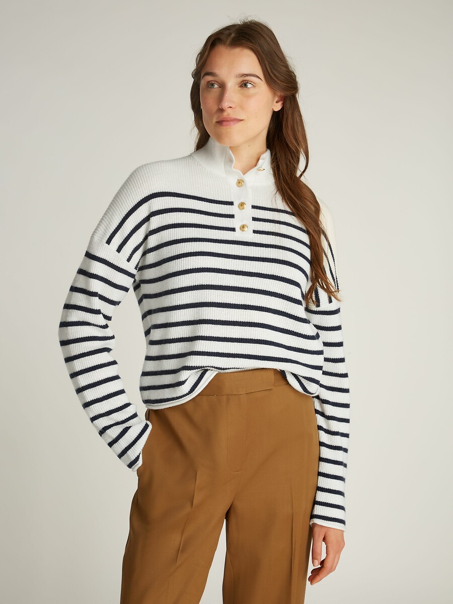 Suéter TOMMY HILFIGER com fechamento de botões