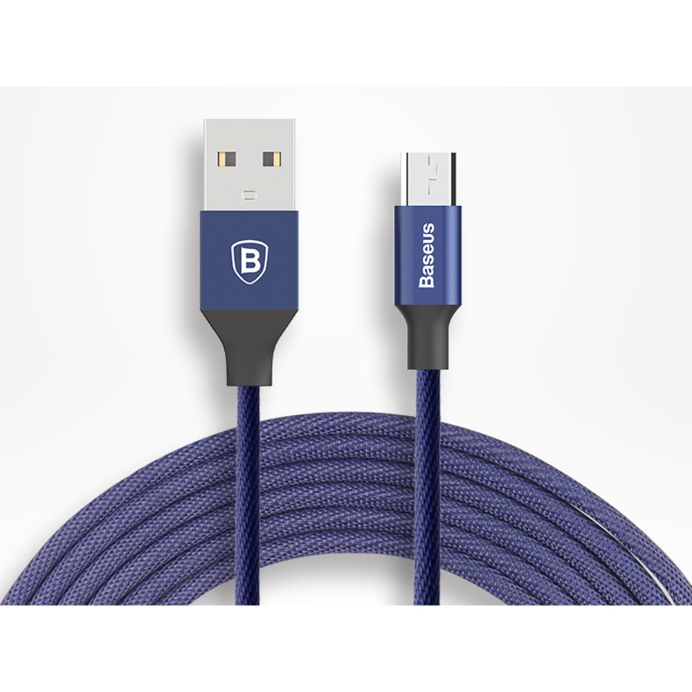 (1.2m) Yiven Lightning USB Ladekabel Datenkabel - Dunkelblau