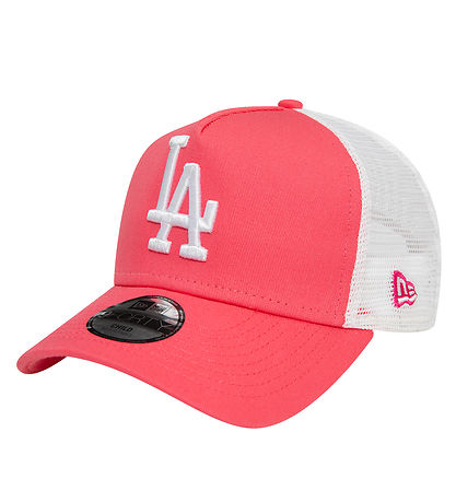 New Era Kappe - 9Forty - Dodgers - Pink/Weiß