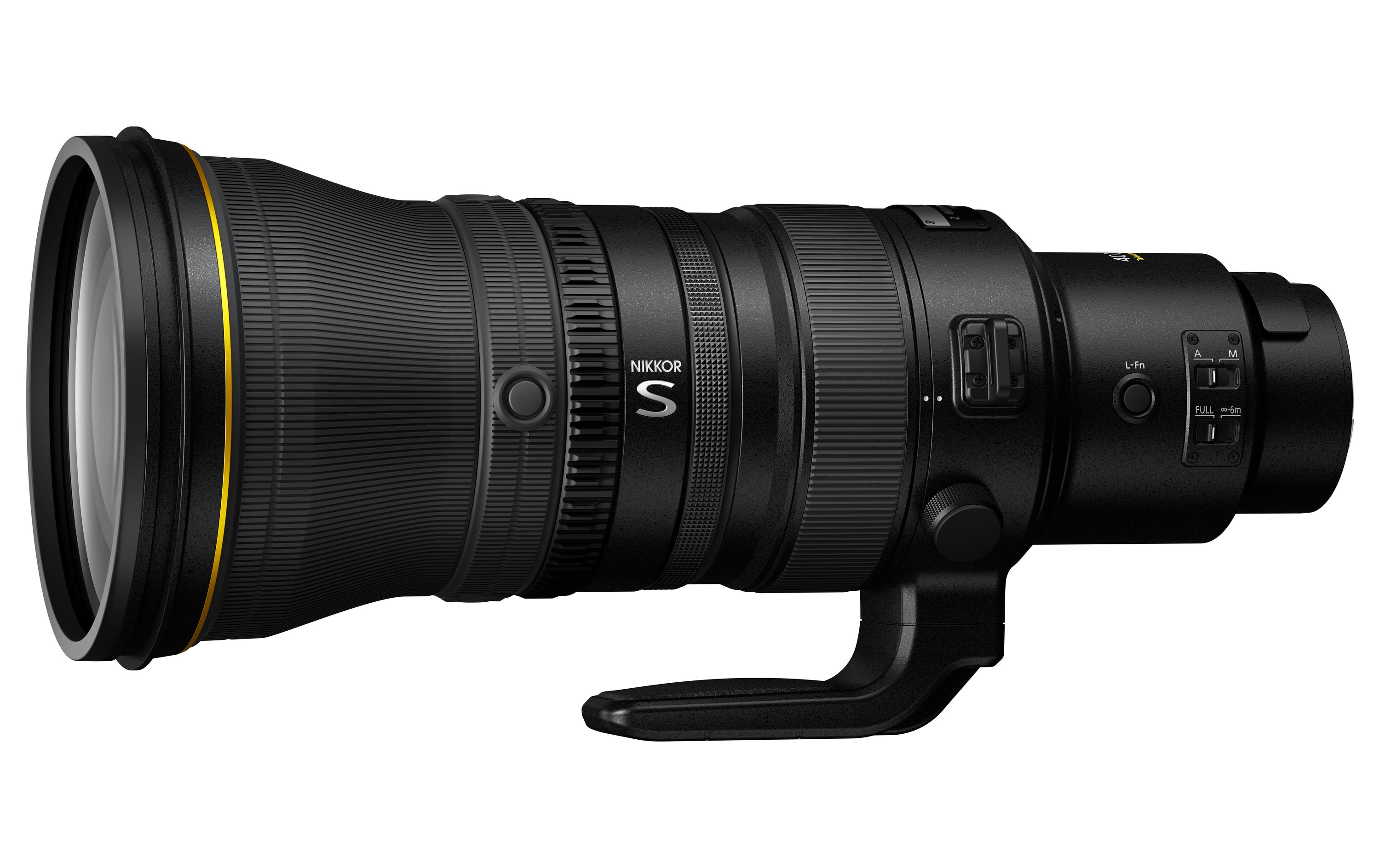 Festbrennweite NIKKOR Z 400mm F/2.8 S TC – Nikon Z<br>Nikon NIKKOR Z 400mm 1:2.8 TC VR S – Professionelles Superteleobjektiv mit Lichtstärke 1:2.8 und integriertem Telekonverter