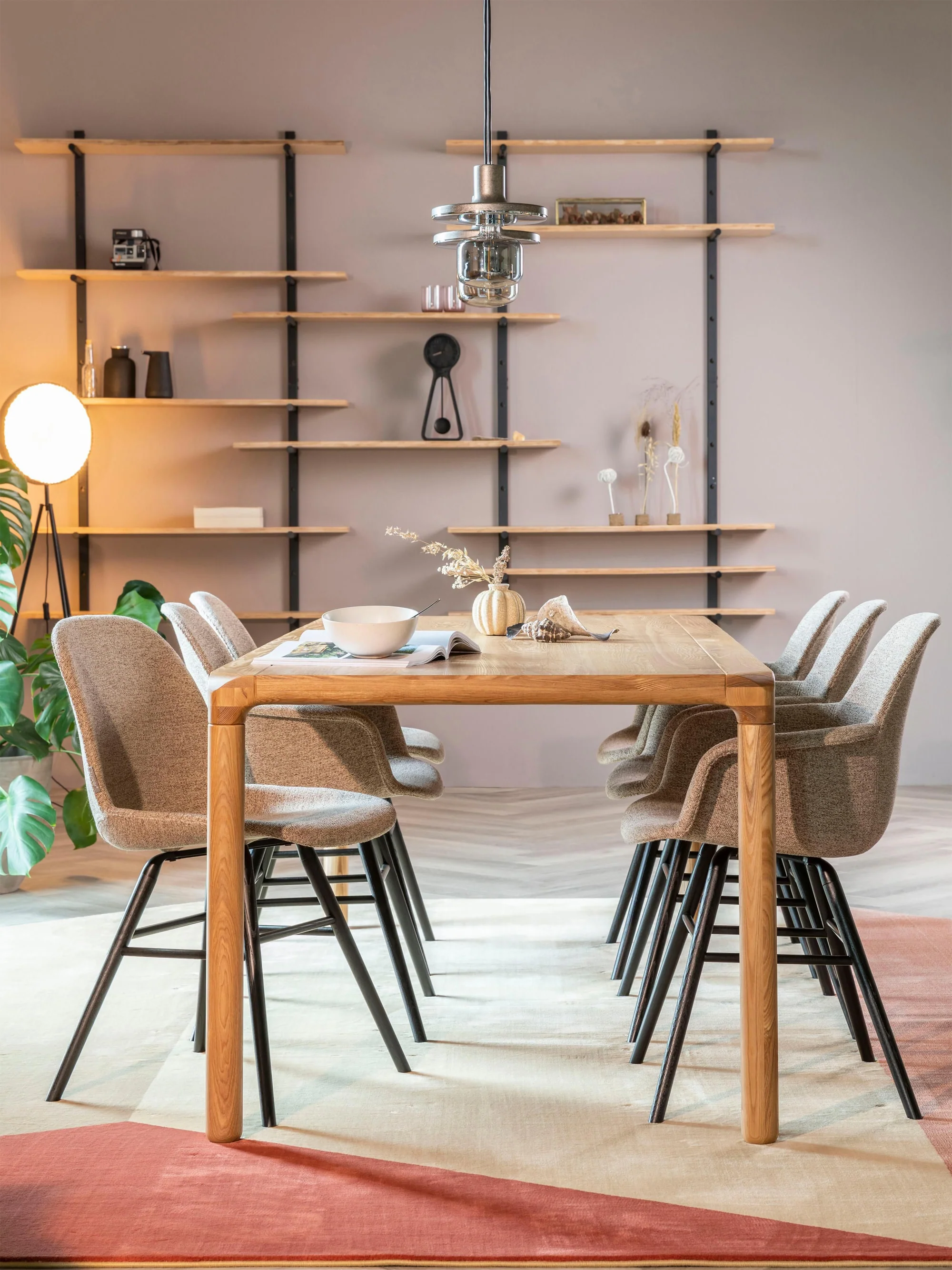 Houten eettafel Storm, in verschillende formaten
