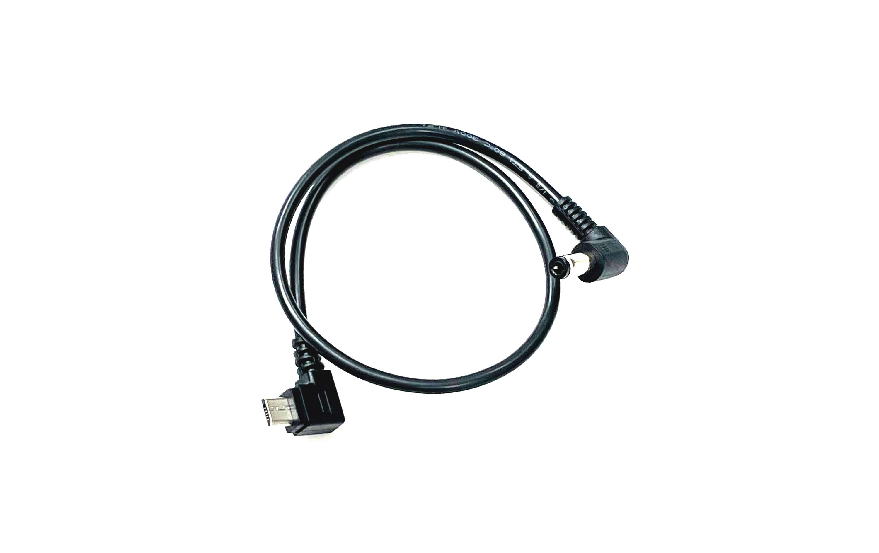 Kabel WLC-T04-PC-DCM25Nucleus-Nano Motor Stromkabel, Micro-USB auf 90 Grad 2.5 mm DC
