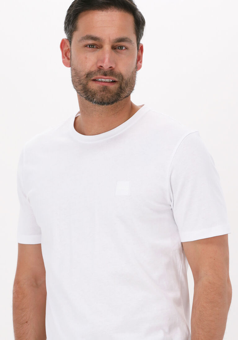 BOSS witte boss t-shirt tales