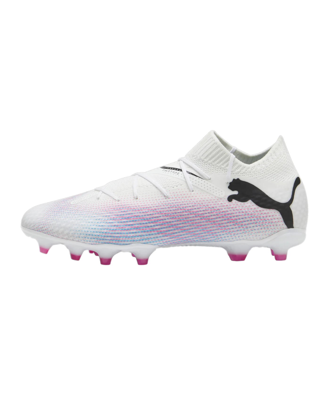 PUMA FUTURE 7 Pro FG/AG Phenomenal Weiss Schwarz Pink F01