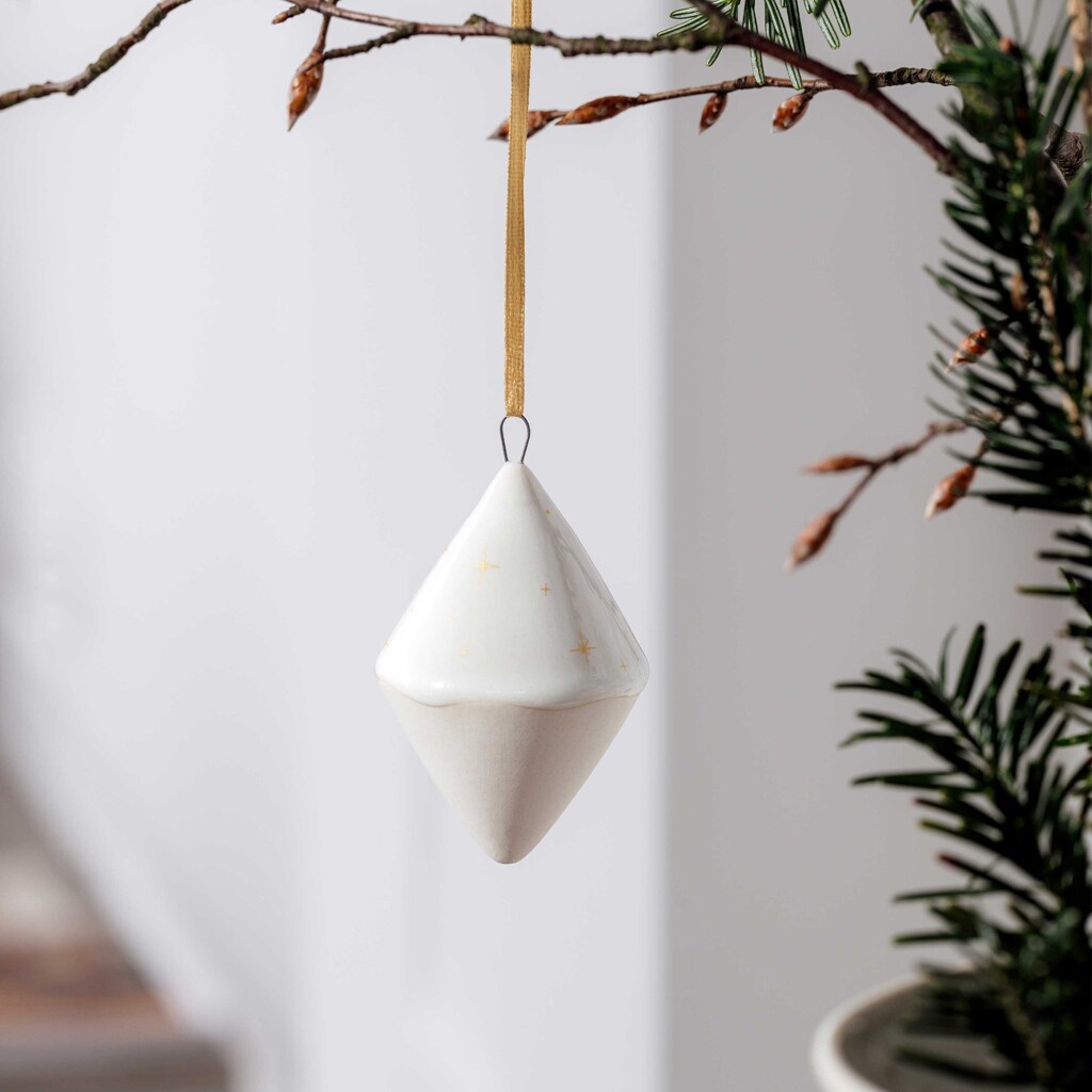 like. by Villeroy & Boch Ornament Doppelkegel Winter Glow