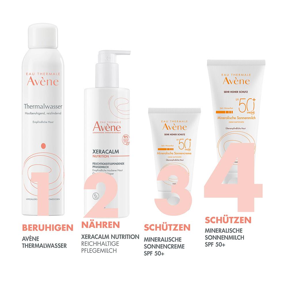 AVENE Mineralische Sonnenmilch<br>100 ml, Milch, SPF 50+