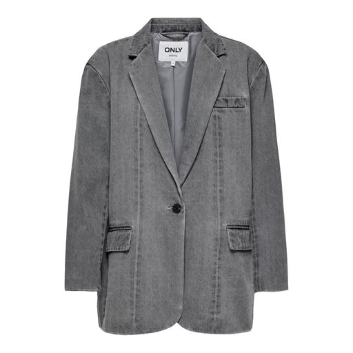ONLY Cory Denim Blazer, Medium Grey Denim, L
