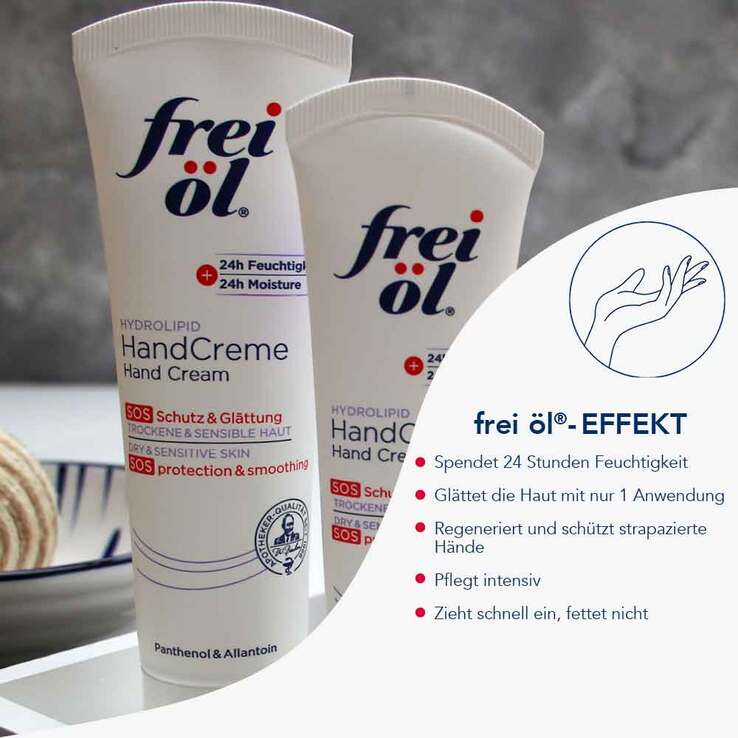 Frei Öl Hydrolipid Handcreme, 50 ml