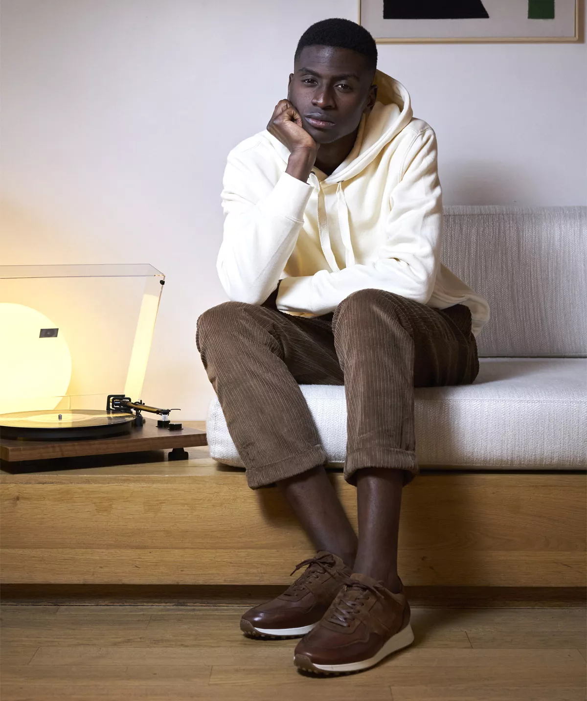 Sneakers SMITH Marron