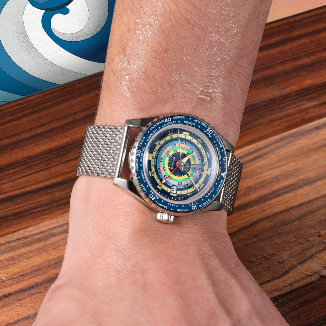 Mido Ocean Star Decompression Worldtimer Special Edition