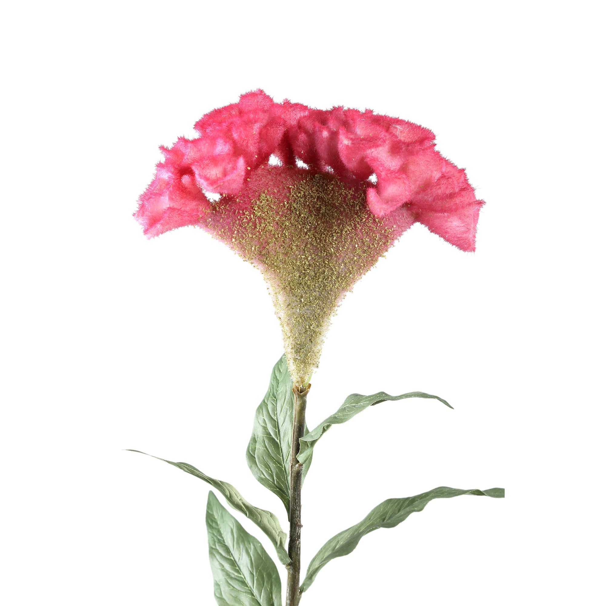 PTMD - Kunstbloem Garden - Rood - 31x18x72cm