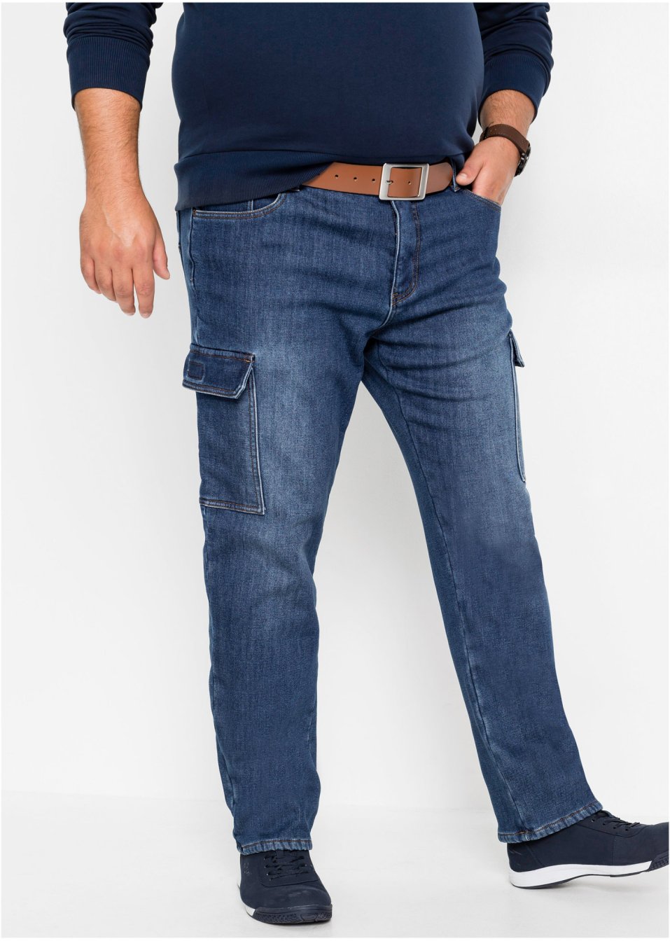 Jean extensible thermo Regular Fit, Straight