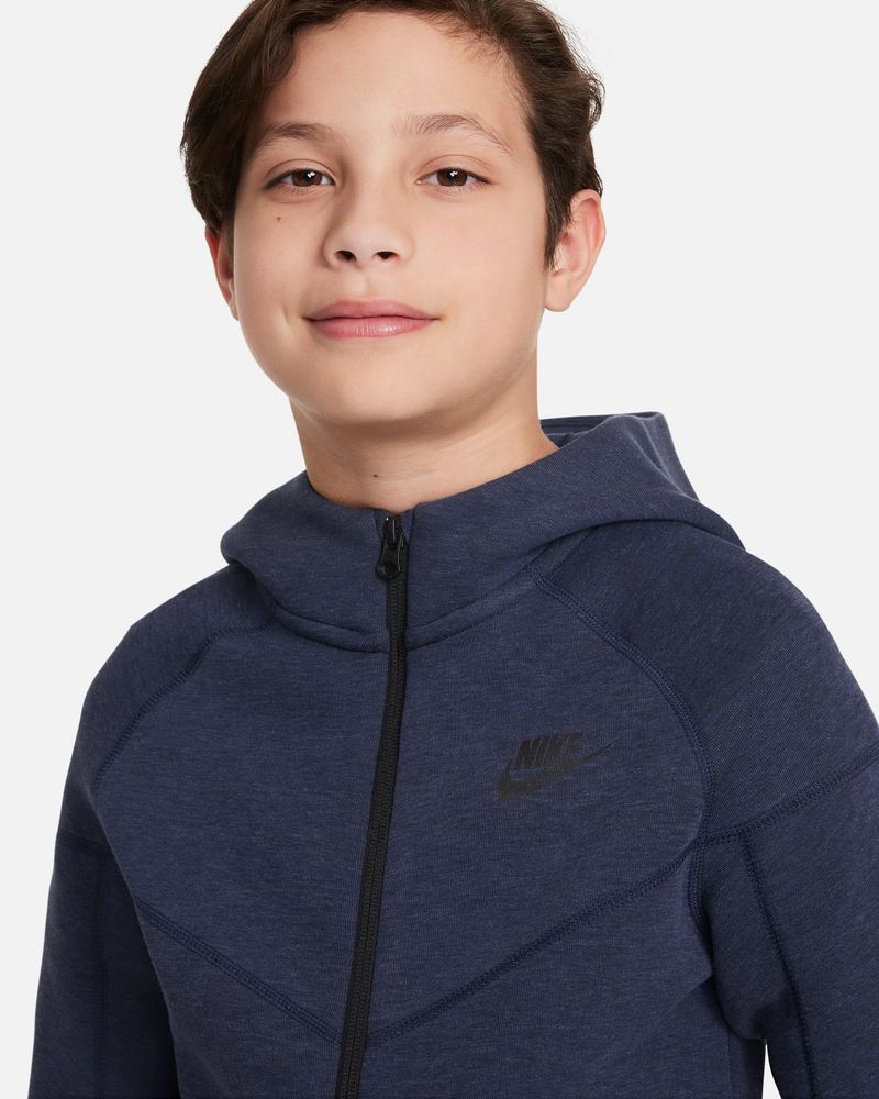 Sweat zippé à capuche Nike Sportswear Tech Fleece pour enfant