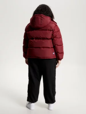 Jaqueta puffer Alaska com capuz Curve