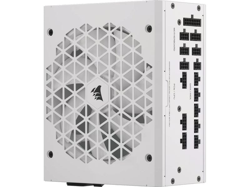 Corsair Netzteil RMx SHIFT White RM1000x 1000 W Vollmodulares ATX-Netzteil mit 1000 W und 80 PLUS Gold Zertifizierung
