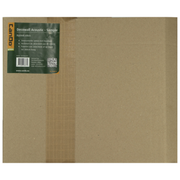 Kleurstaal lattenwand Decowall Acoustic rustiek eiken 18x30 cm